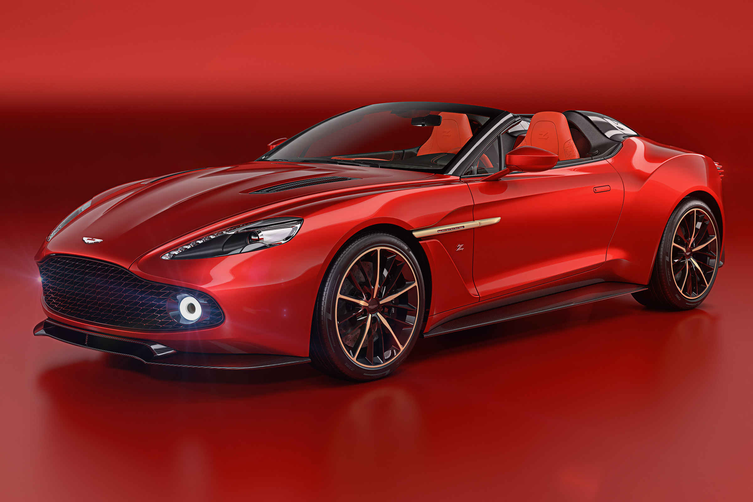 Aston Martin Vanquish Zagato Speedster - front