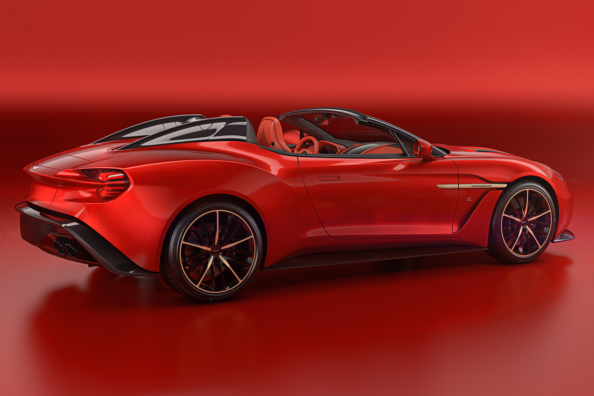 Aston Martin Vanquish Zagato Speedster - rear