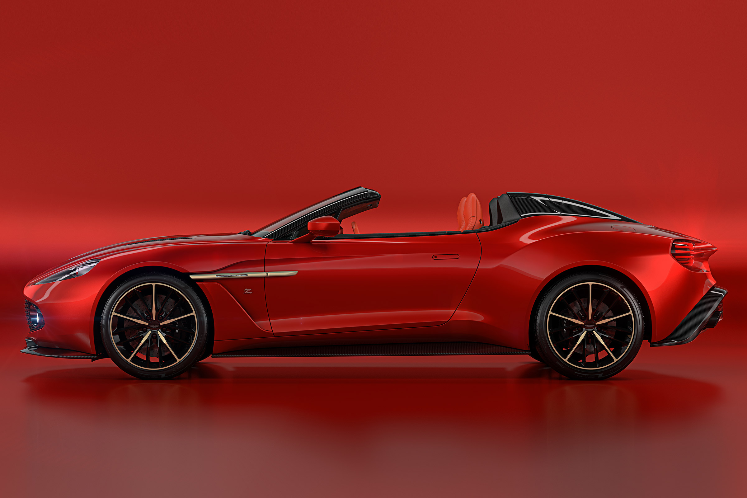 Aston Martin Vanquish Zagato Speedster - side