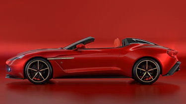 Aston Martin Vanquish Zagato Speedster - side