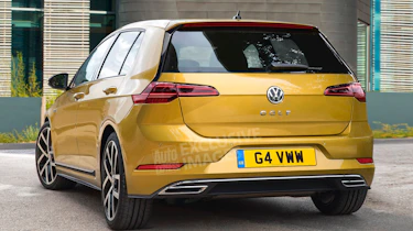 Volkswagen Golf Mk8 - rear (exclusive image)