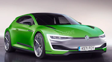 Volkswagen Scirocco EV - front (watermarked)