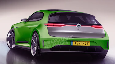Volkswagen Scirocco EV - rear (watermarked)