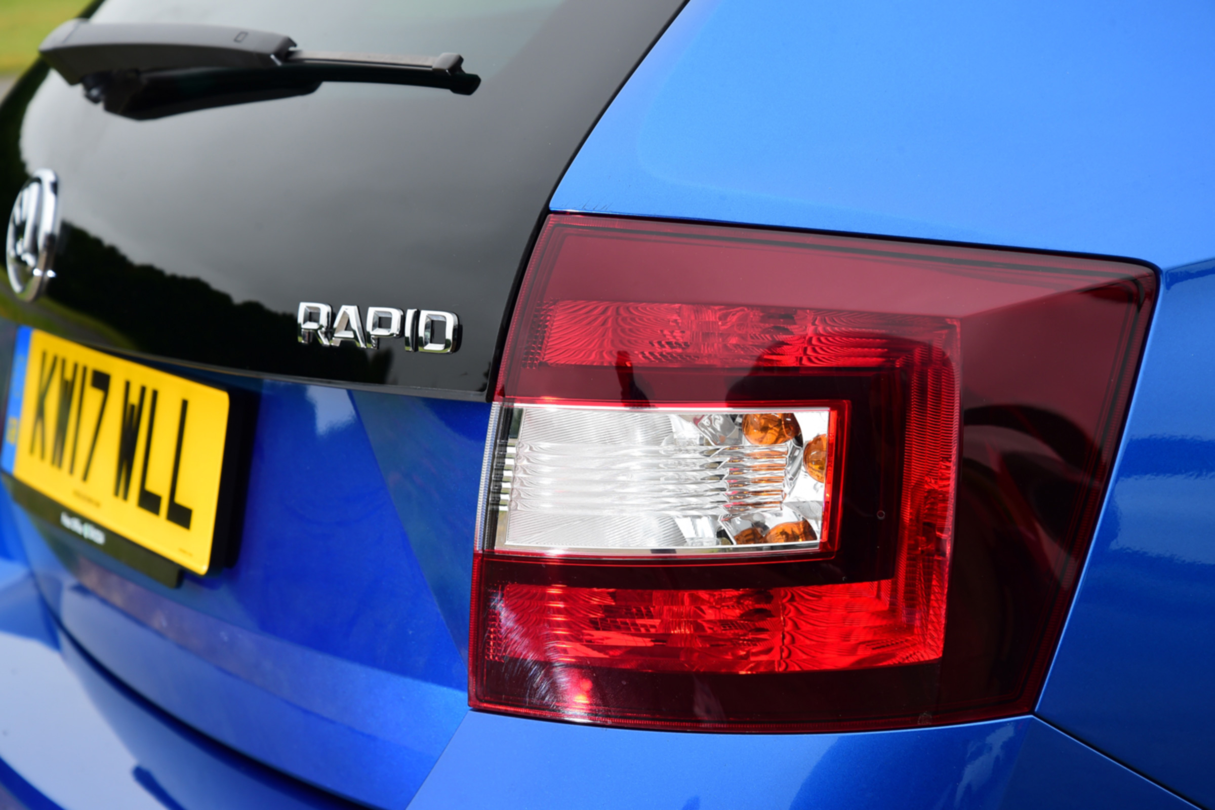 Skoda Rapid Spaceback - badge