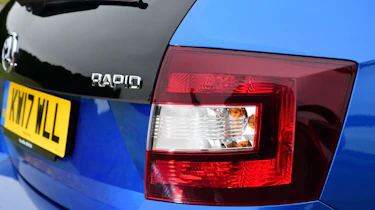 Skoda Rapid Spaceback - badge