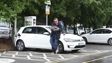Long-term test - VW e-golf - parked
