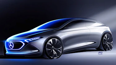 Mercedes EQ A teaser