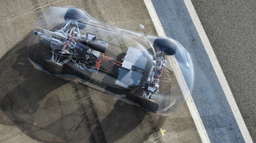 Mercedes-AMG Project ONE - above powertrain