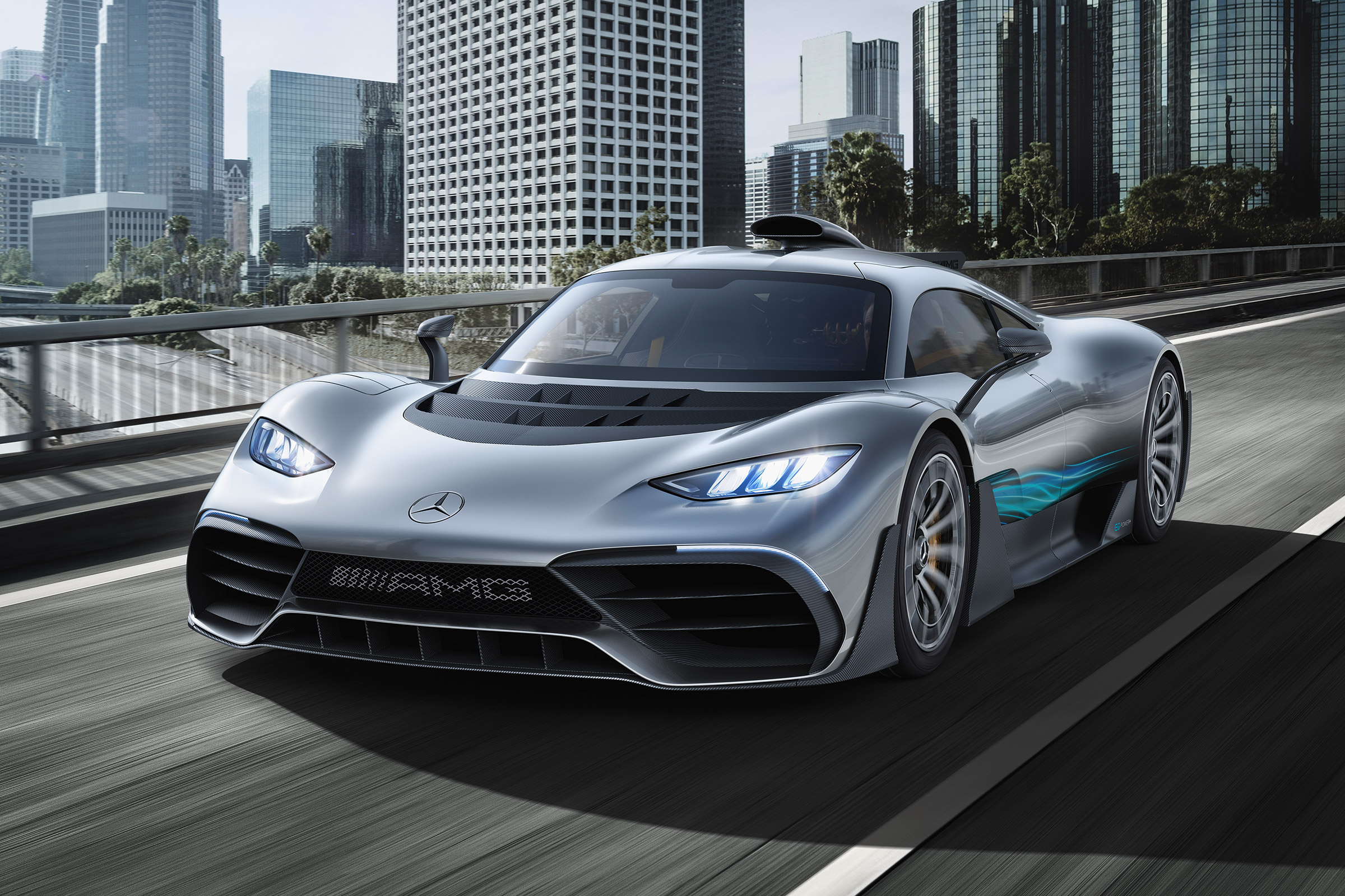 Mercedes-AMG Project ONE - front tracking
