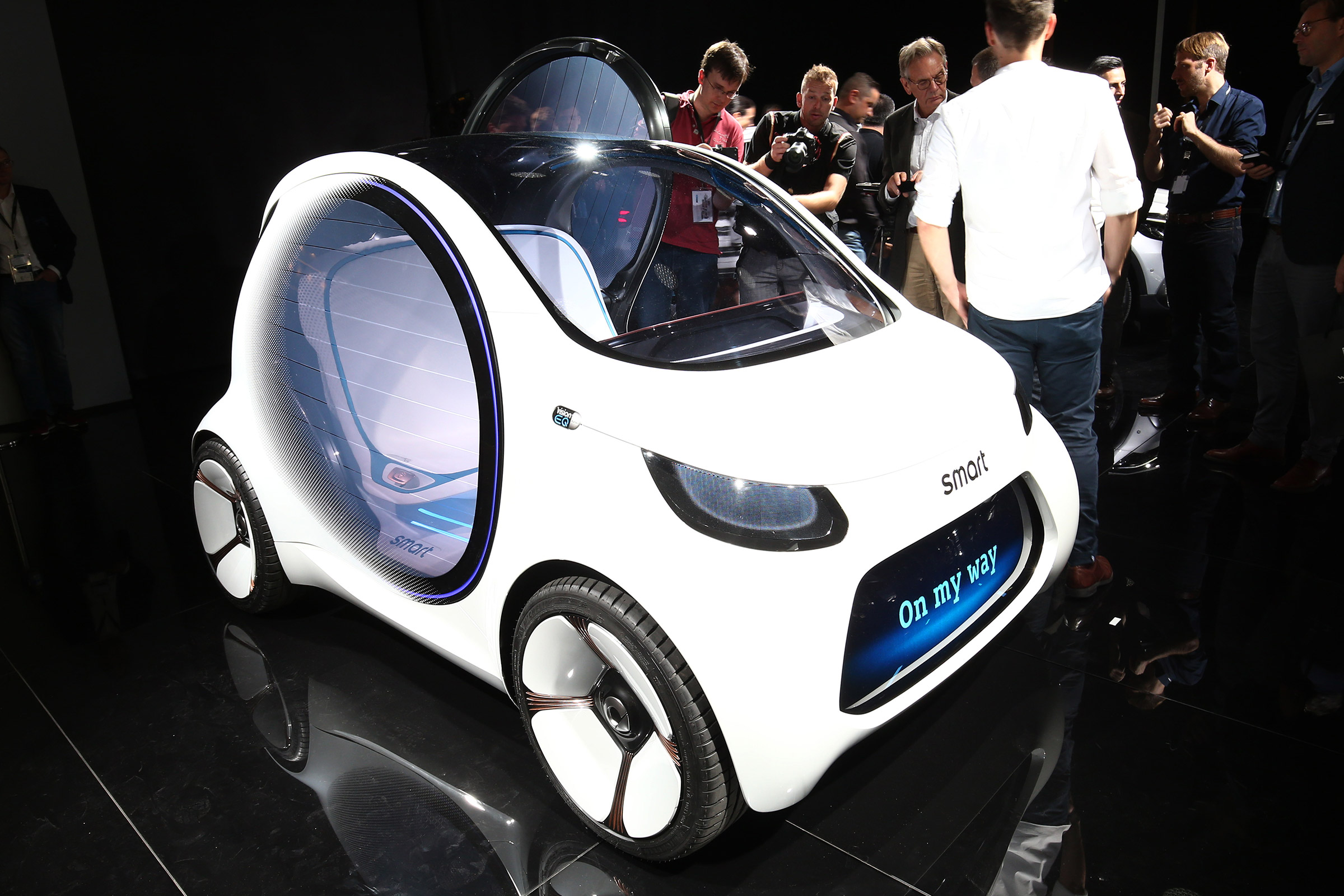 Smart Vision EQ ForFour concept - Frankfurt front