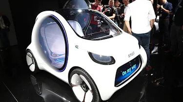 Smart Vision EQ ForFour concept - Frankfurt front