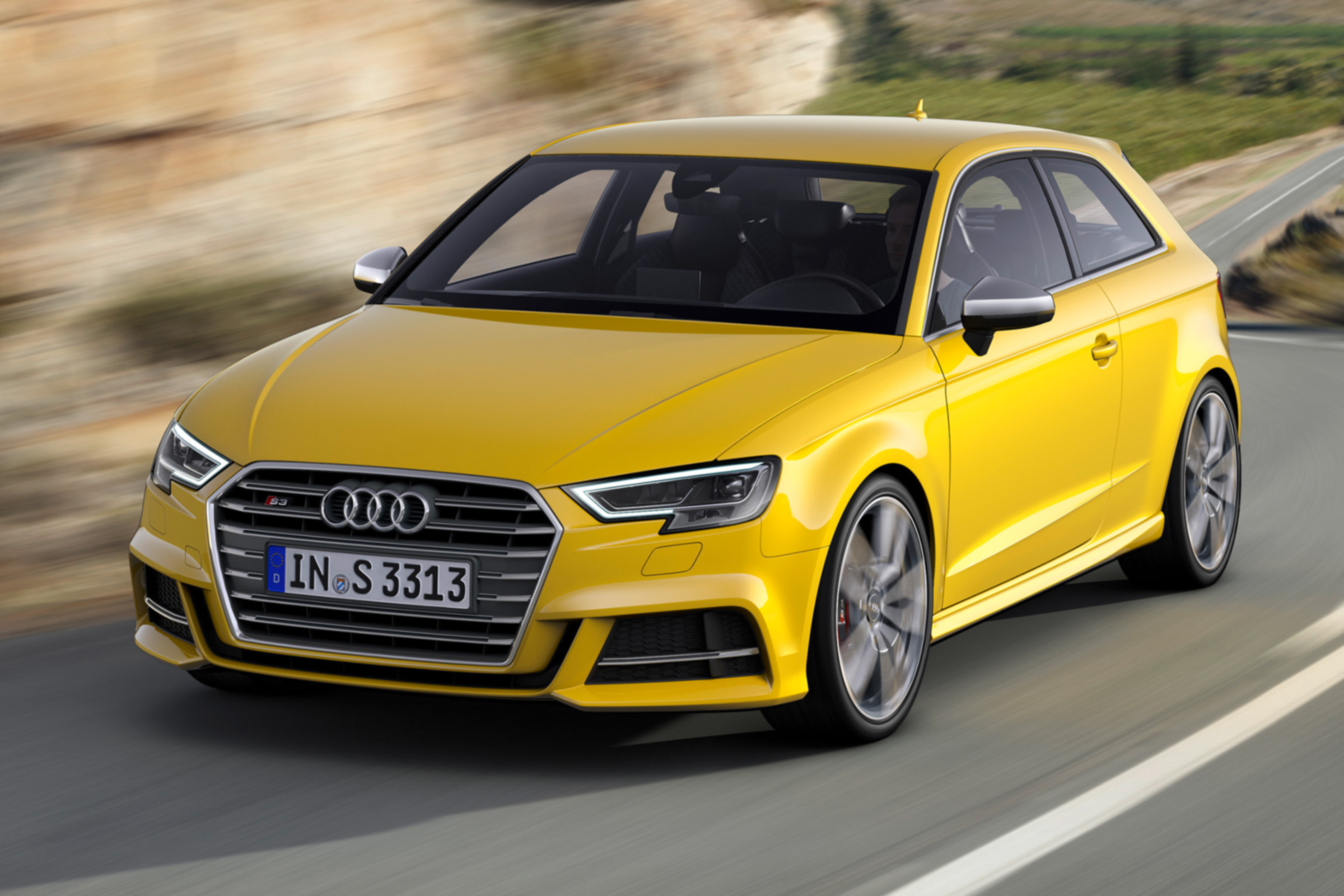 Audi S3 hatch 2017 - front action