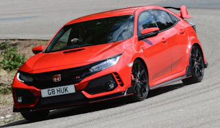 UK Honda Civic Type R 2017 - front