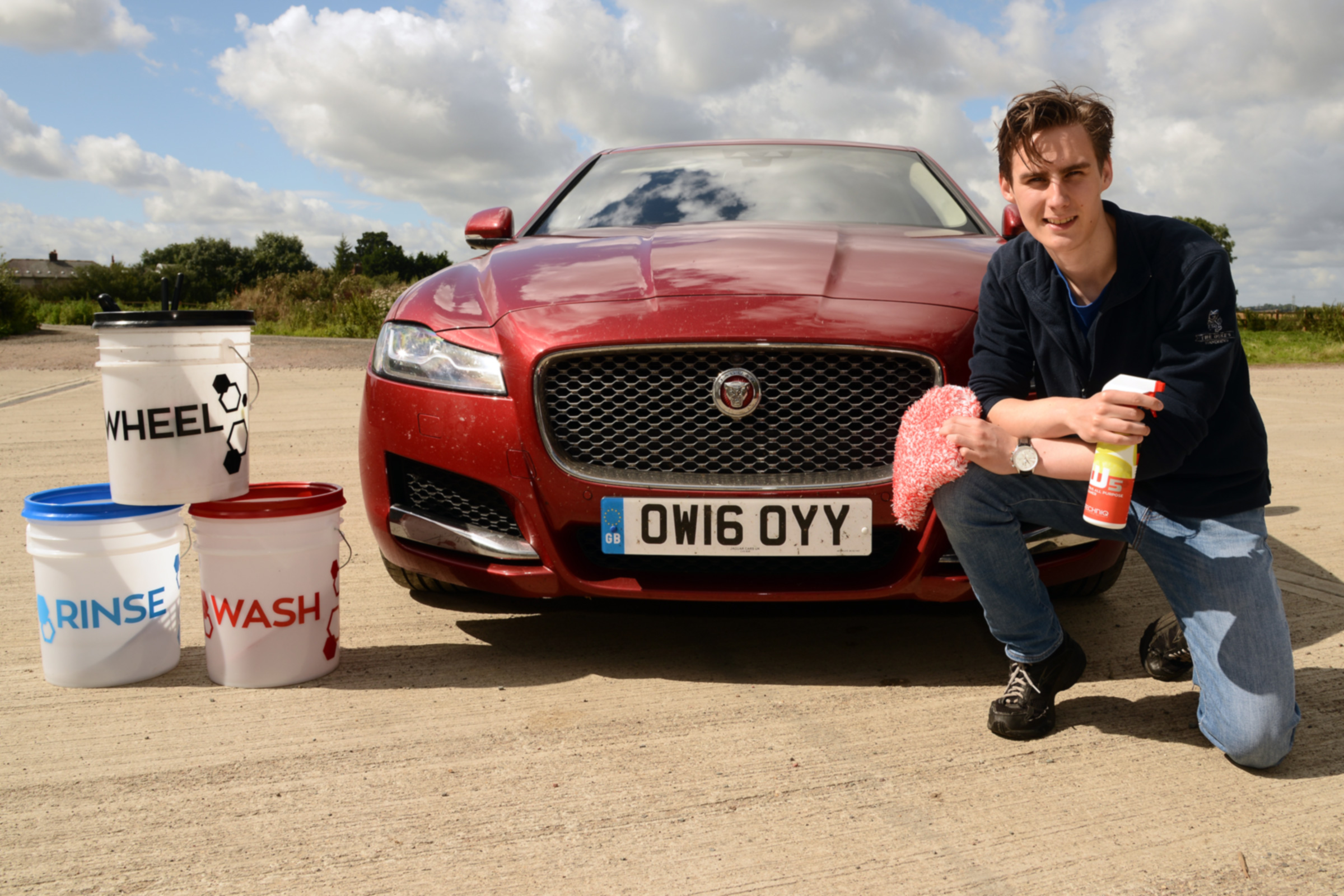 How to wash your car professionally