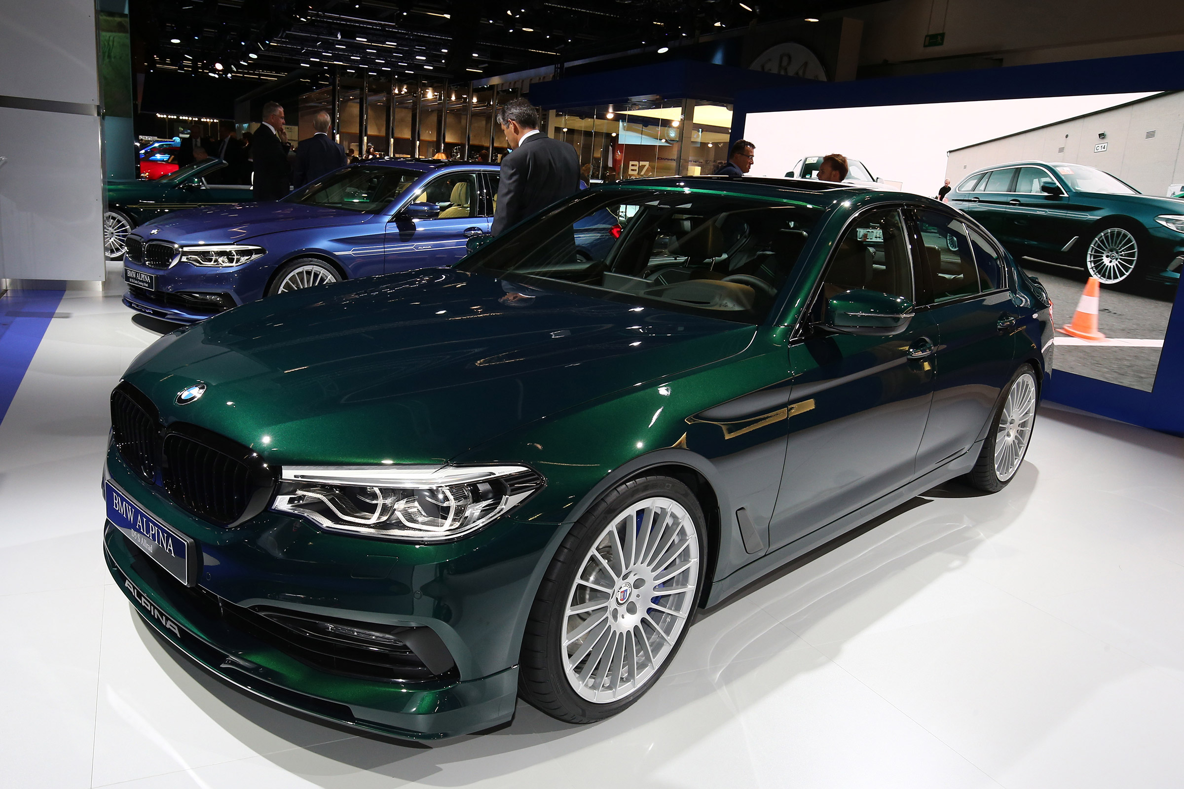 Frankfurt - BMW Alpina D5 S - front