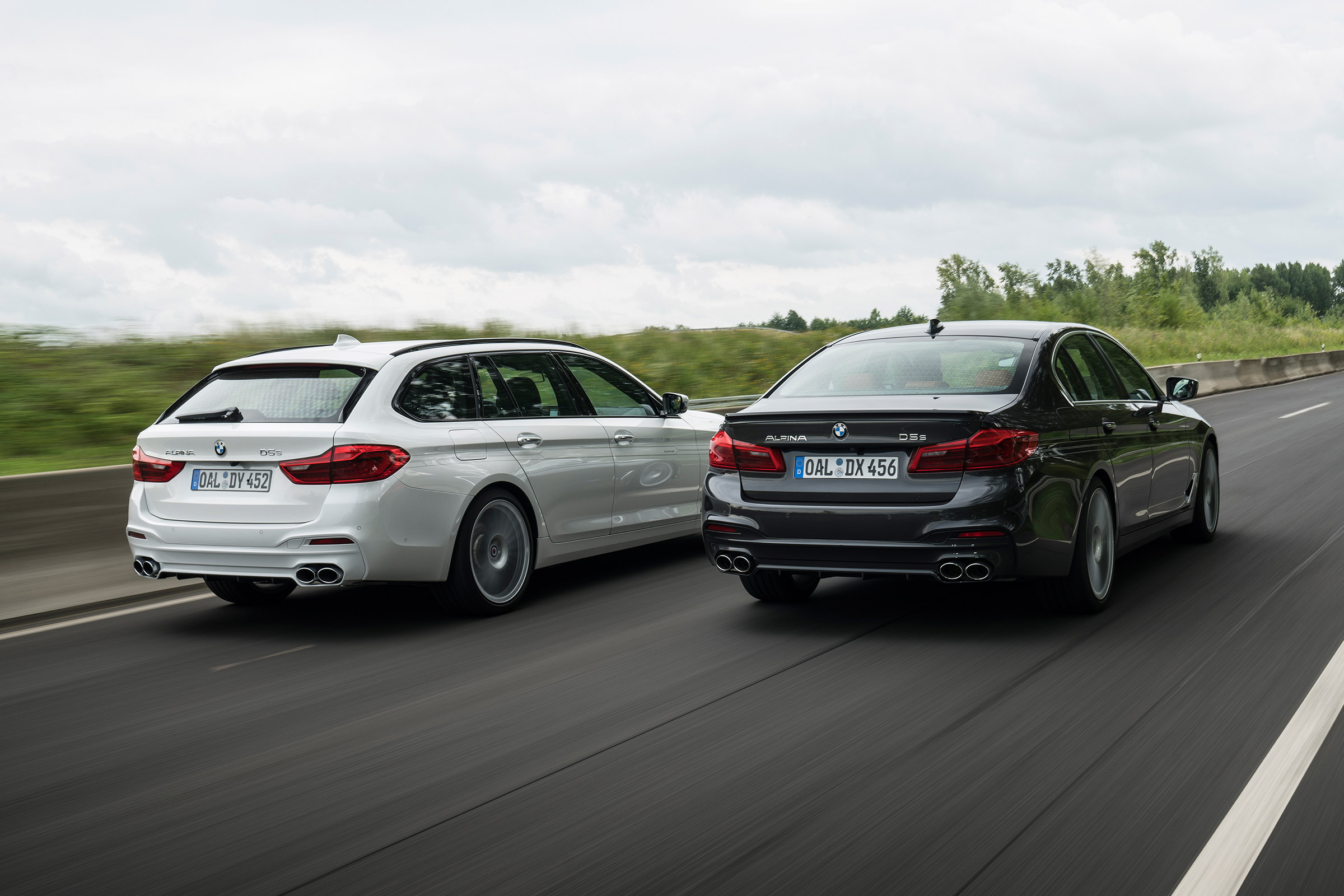 BMW Alpina D5 S and BMW Alpina D5 Touring - rear