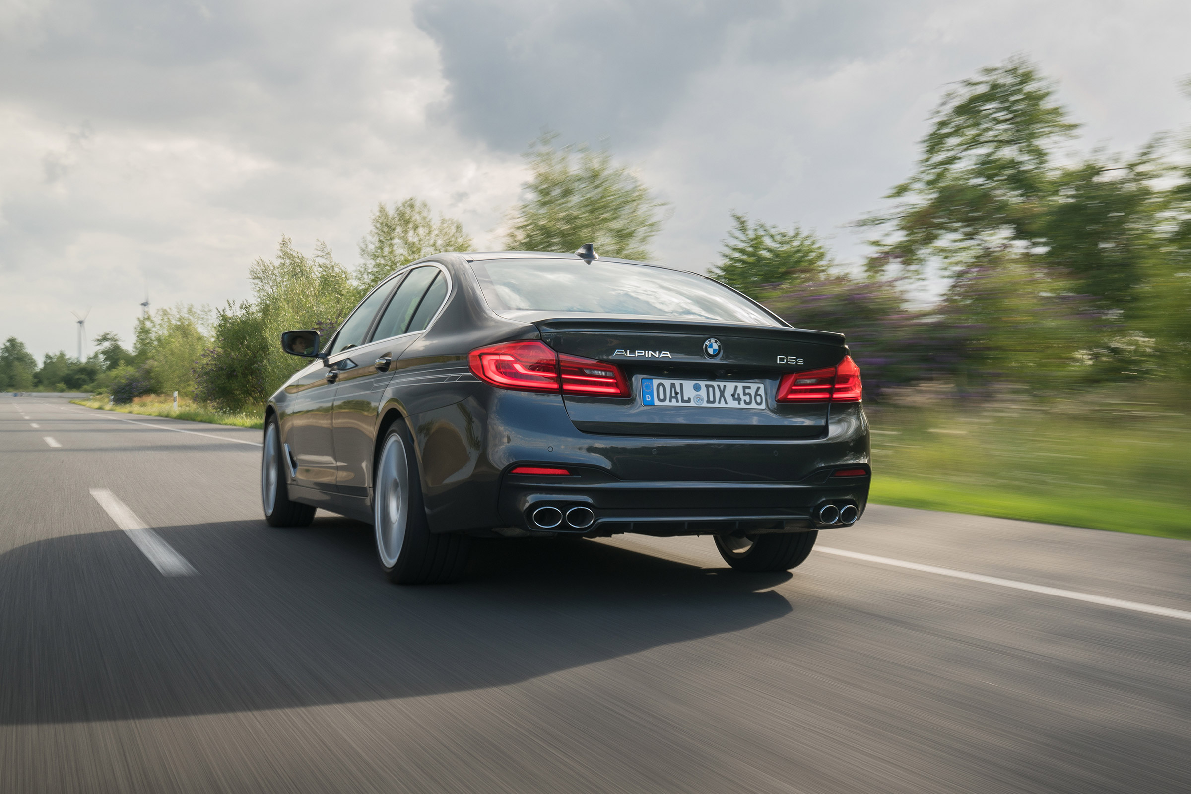 BMW Alpina D5 S - rear action