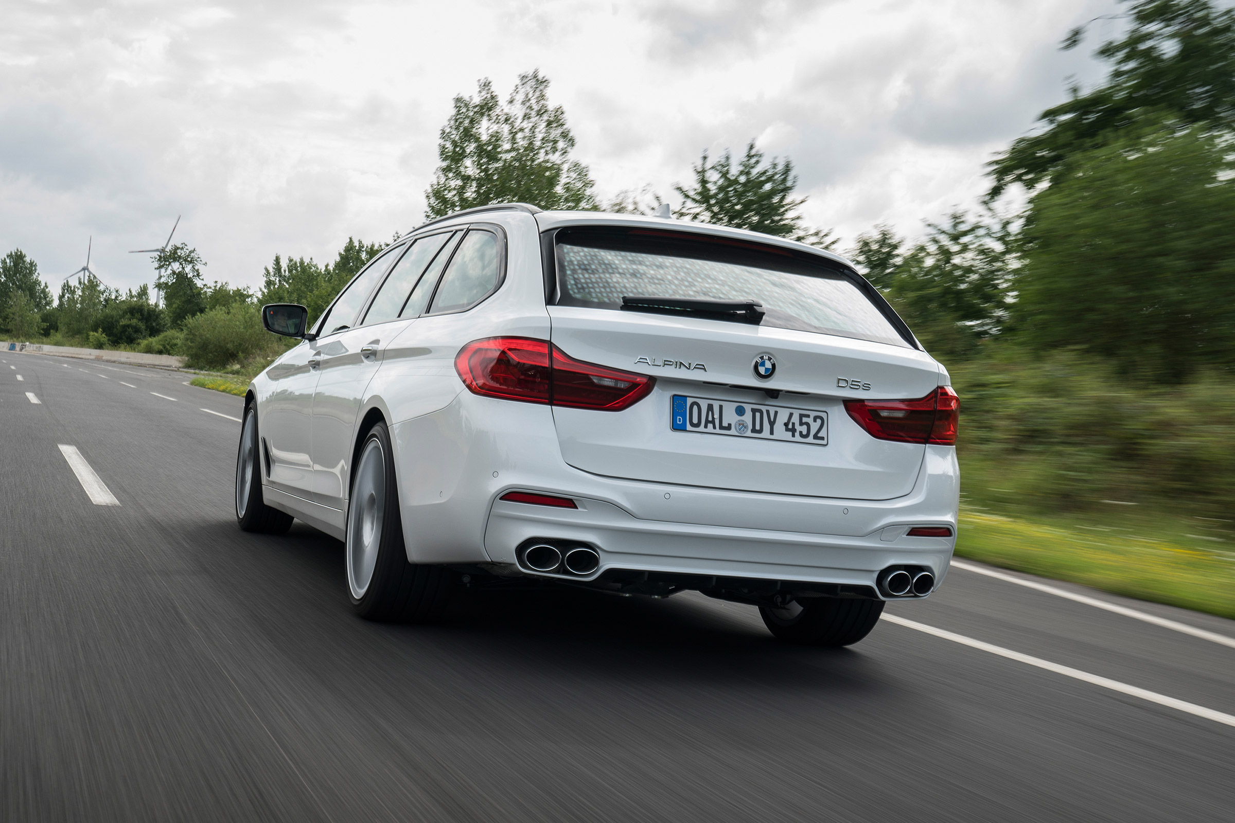 BMW Alpina D5 S Touring - rear action
