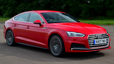 Twin test - Audi A5 - driver side action