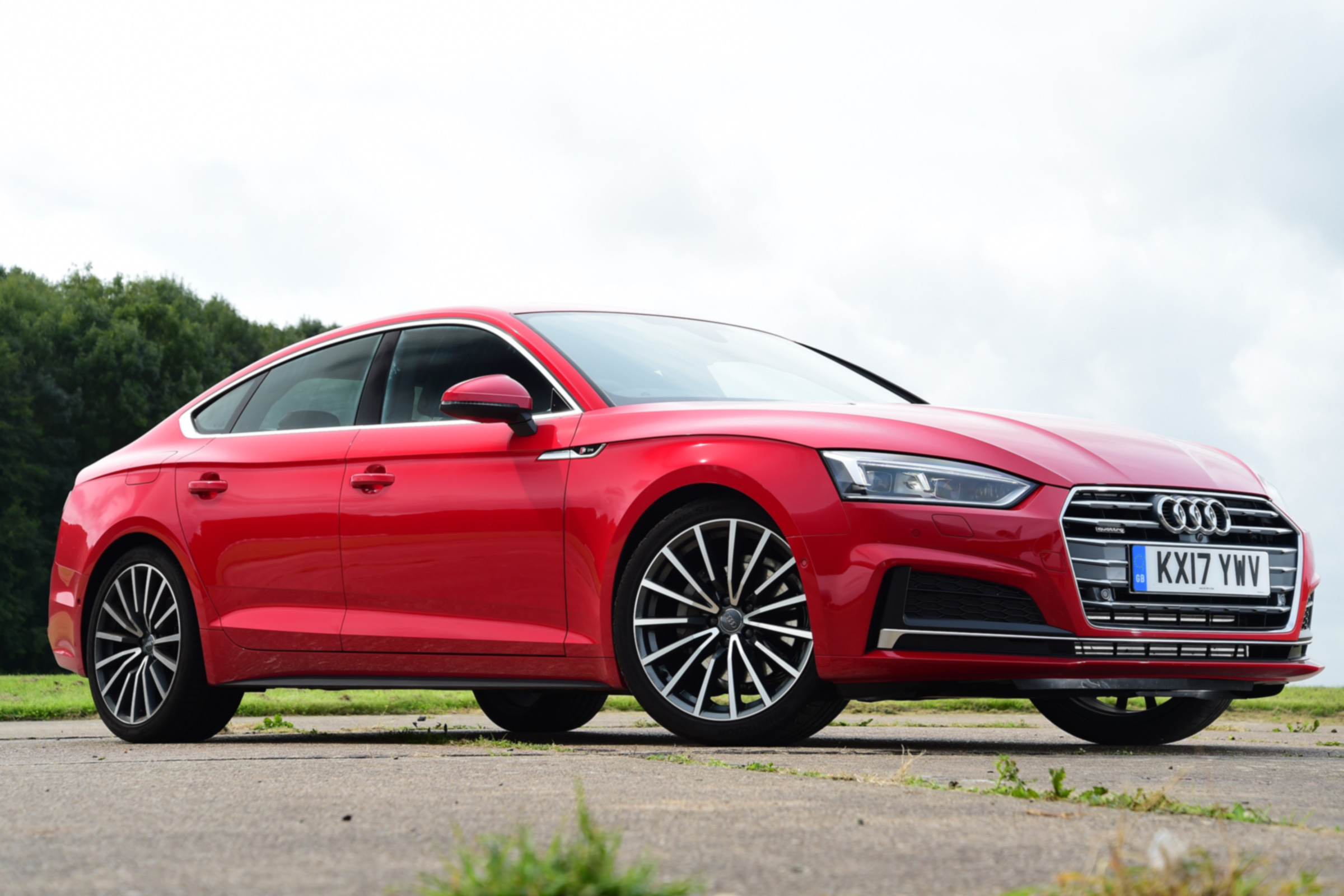 Twin test - Audi A5 - static front