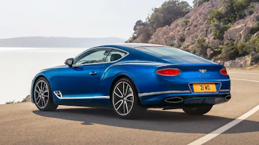 Bentley Continental GT rear - Footballers' cars