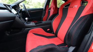 UK Honda Civic Type R 2017 - front interior