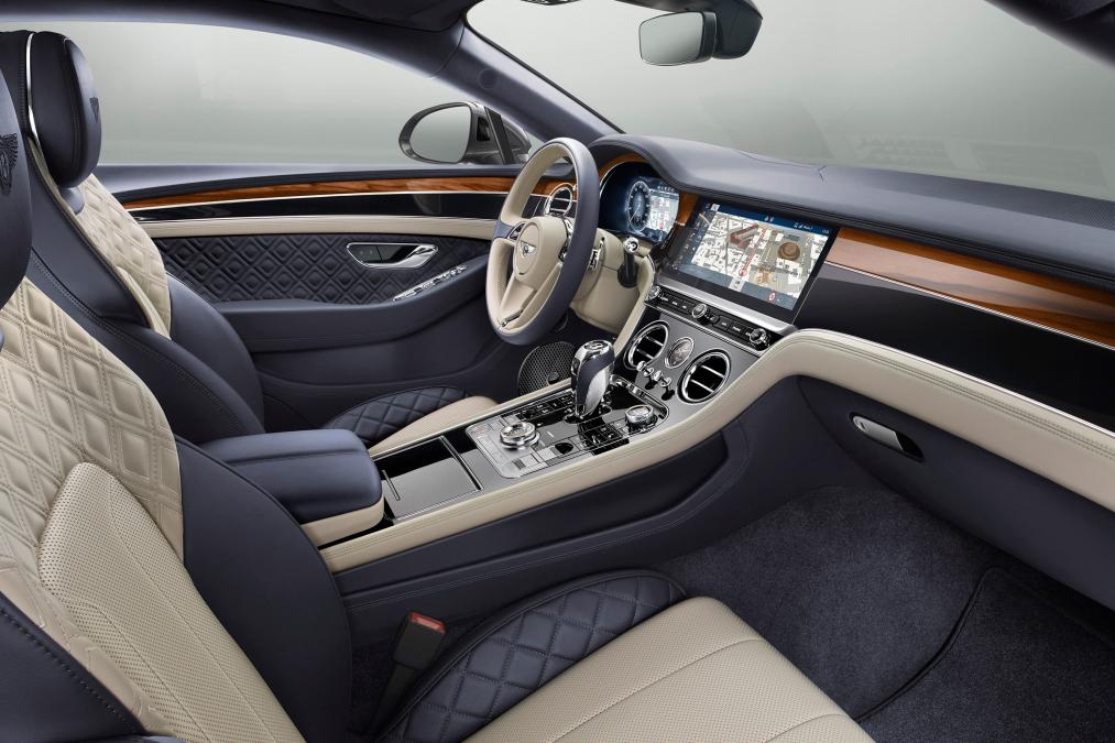 Bentley Continental GT interior - Footballers' cars