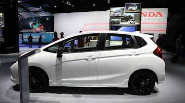 Frankfurt - Honda Jazz facelift - side