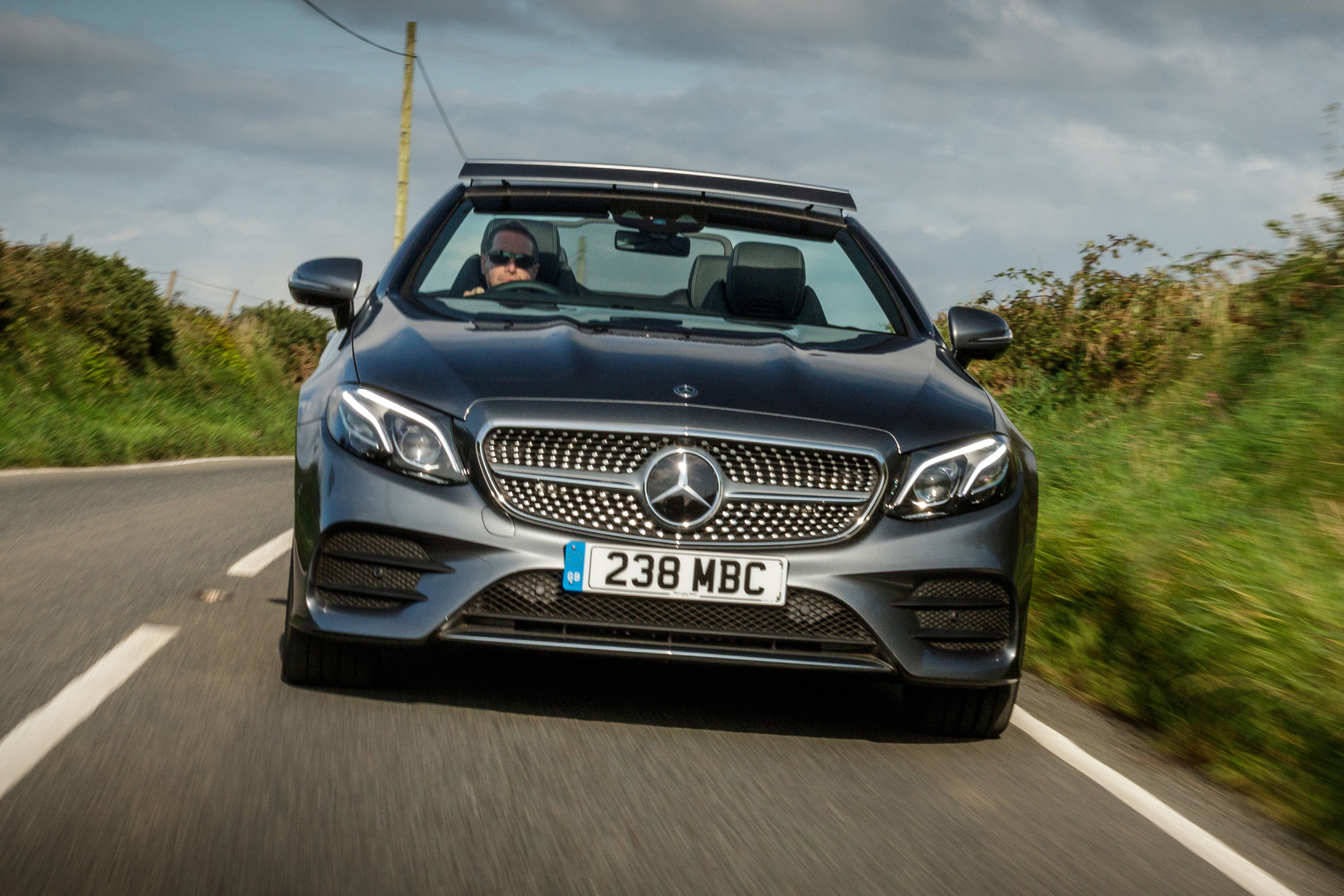 Mercedes E-Class Cabriolet - front