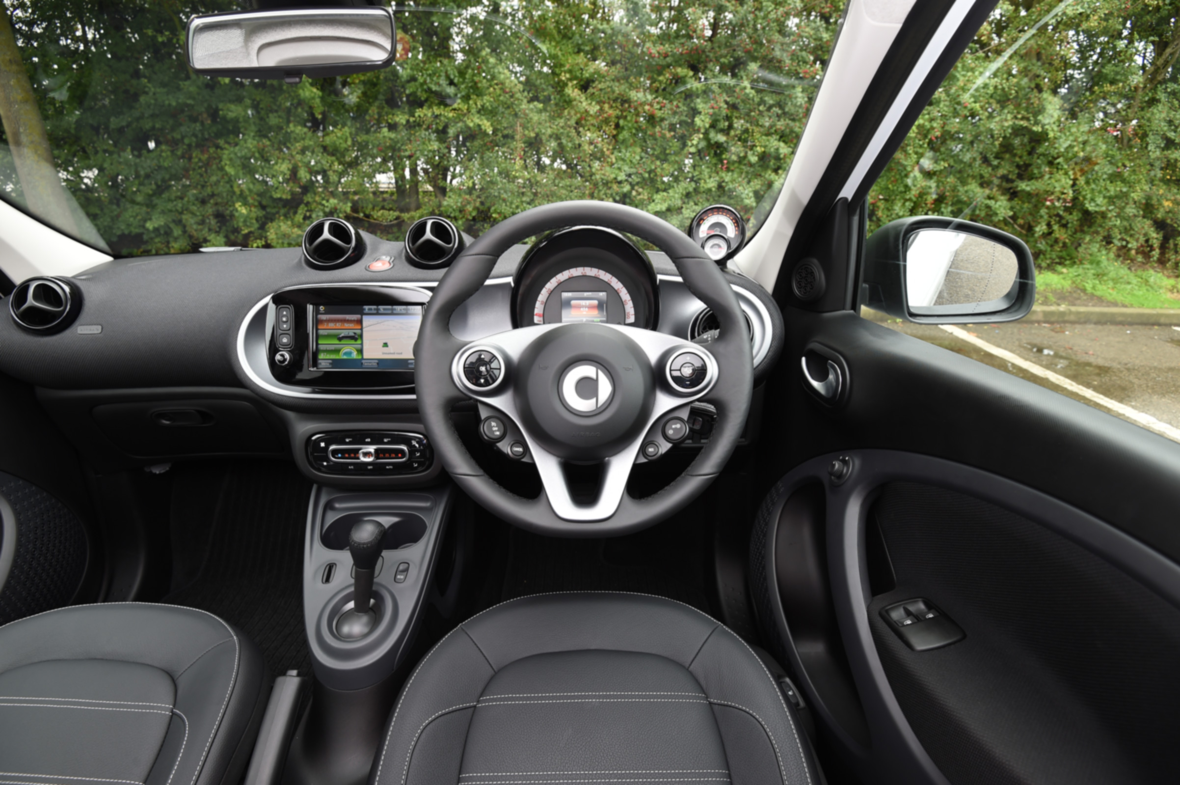 Smart ForFour ED - cockpit