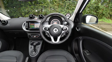 Smart ForFour ED - cockpit