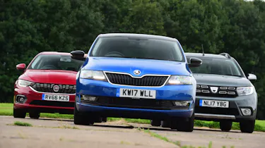 Skoda Rapid Spaceback vs Dacia Logan MCV Stepway vs Fiat Tipo - teaser