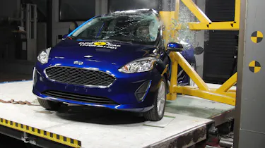 Ford Fiesta crash test 2017