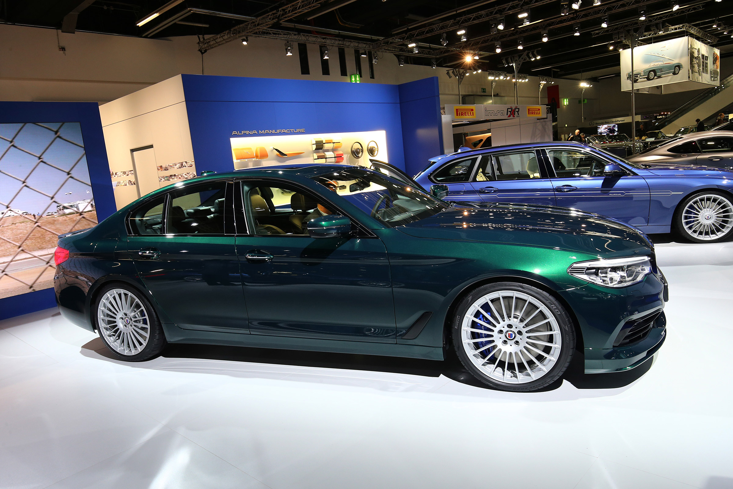 Frankfurt - BMW Alpina D5 S - side