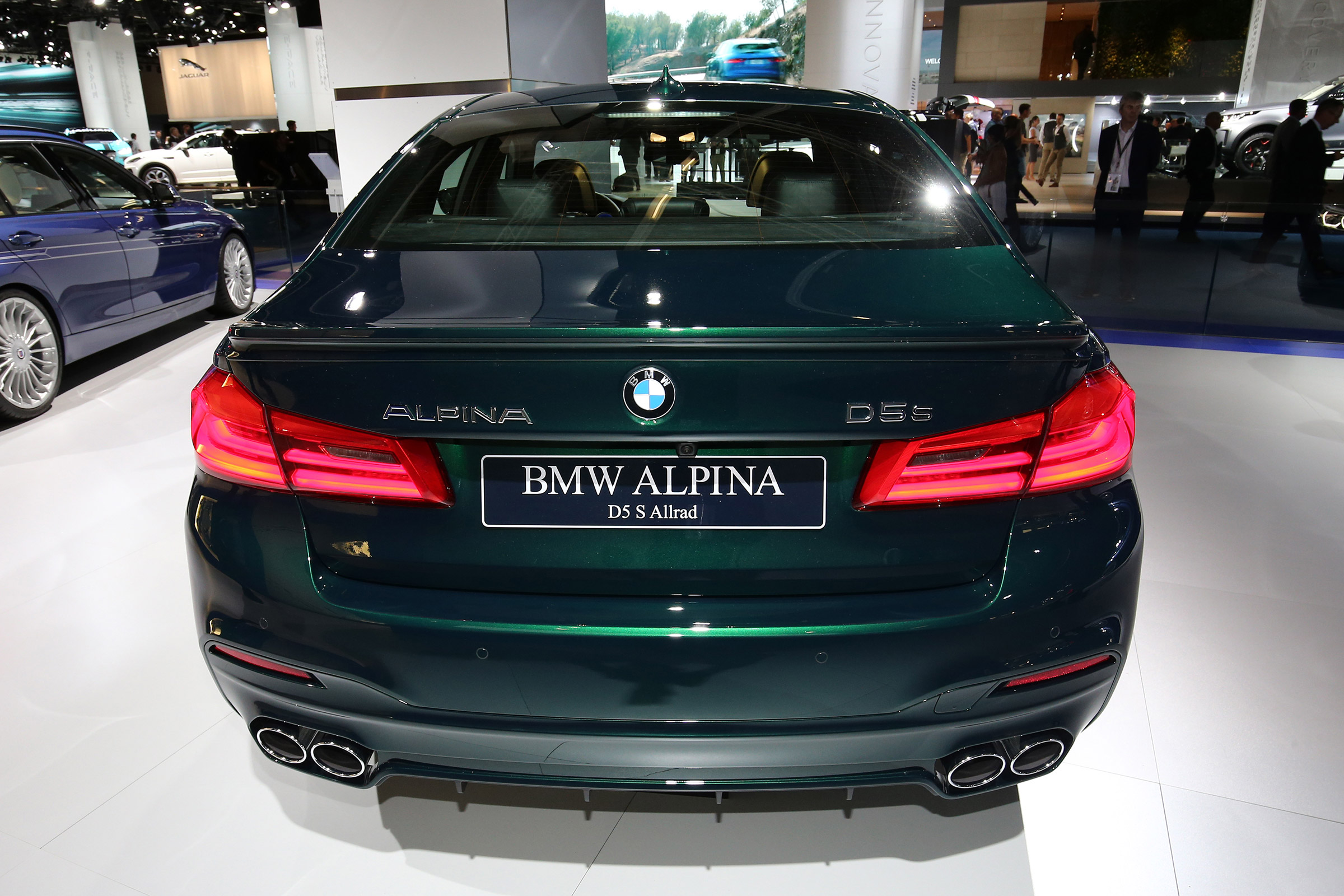Frankfurt - BMW Alpina D5 S - boot