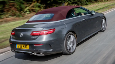 Mercedes E-Class Cabriolet - roof up