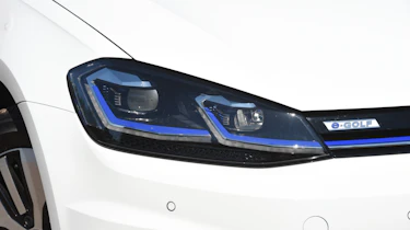 Long-term test - VW e-golf - headlight