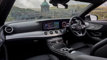 Mercedes E-Class Cabriolet - interior