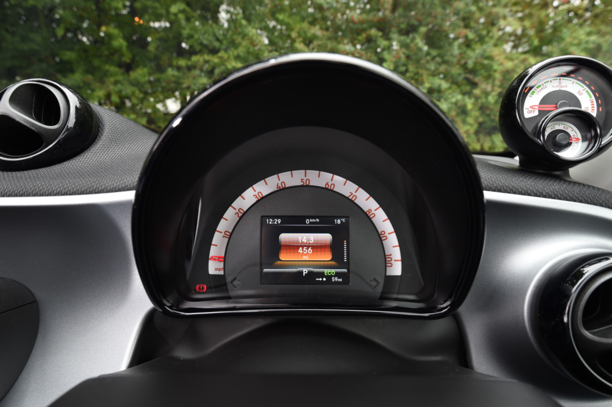 Smart ForFour ED - dash