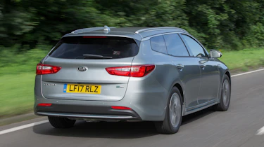 Kia Optima Sportswagon PHEV - rear