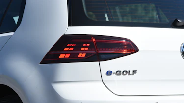 Long-term test - VW e-golf - tail-light