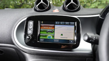 Smart ForFour ED - screen