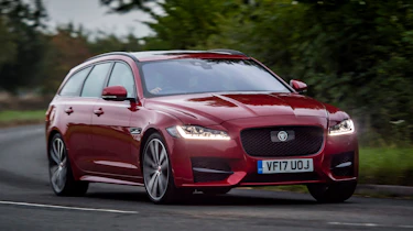 Jaguar XF Sportbrake - front cornering