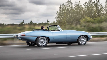 Jaguar E-Type Zero - side
