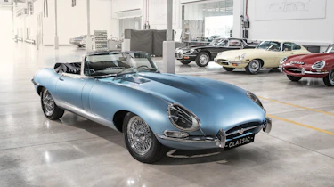Jaguar E-Type Zero - front static