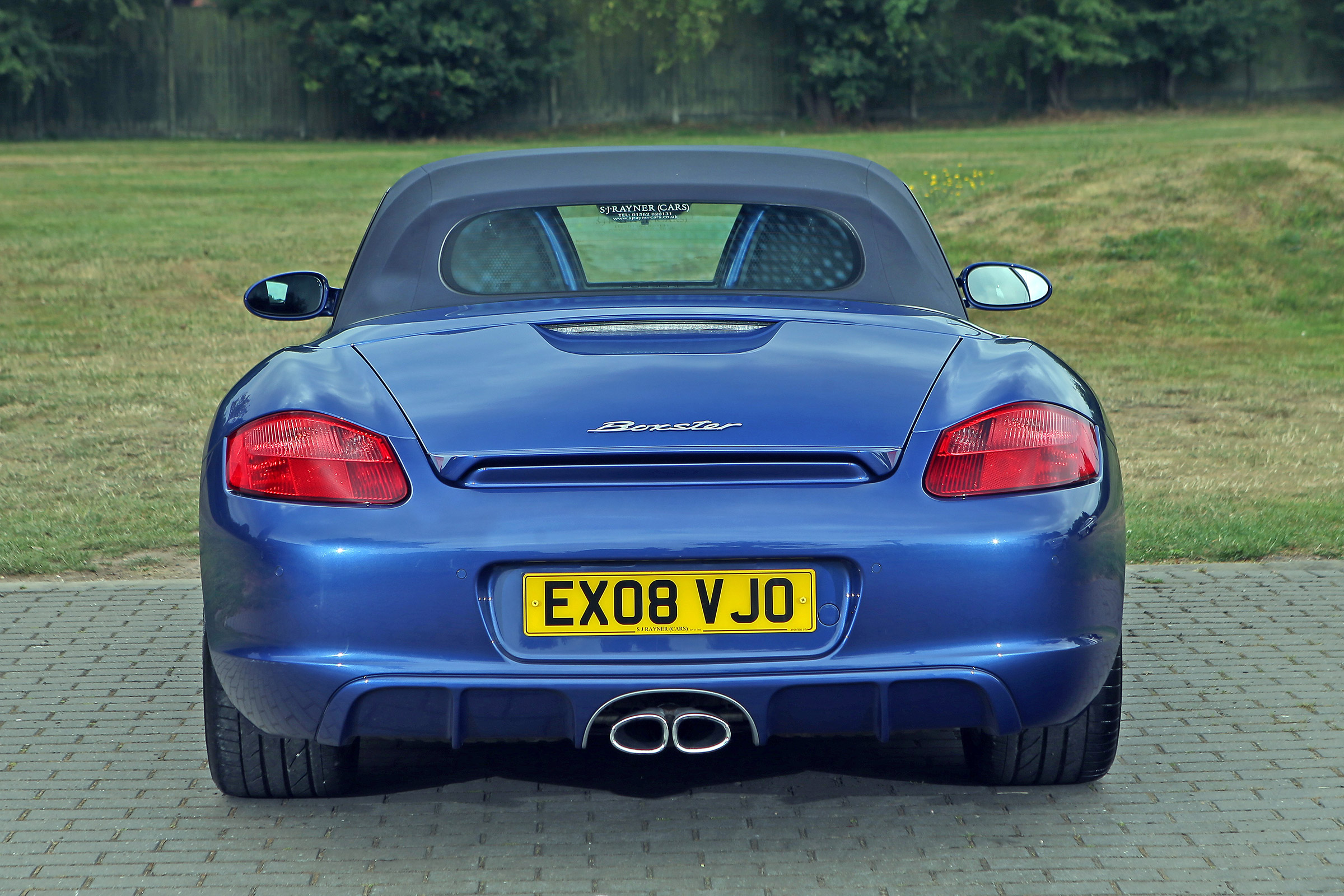 Used Porsche Boxster - full rear