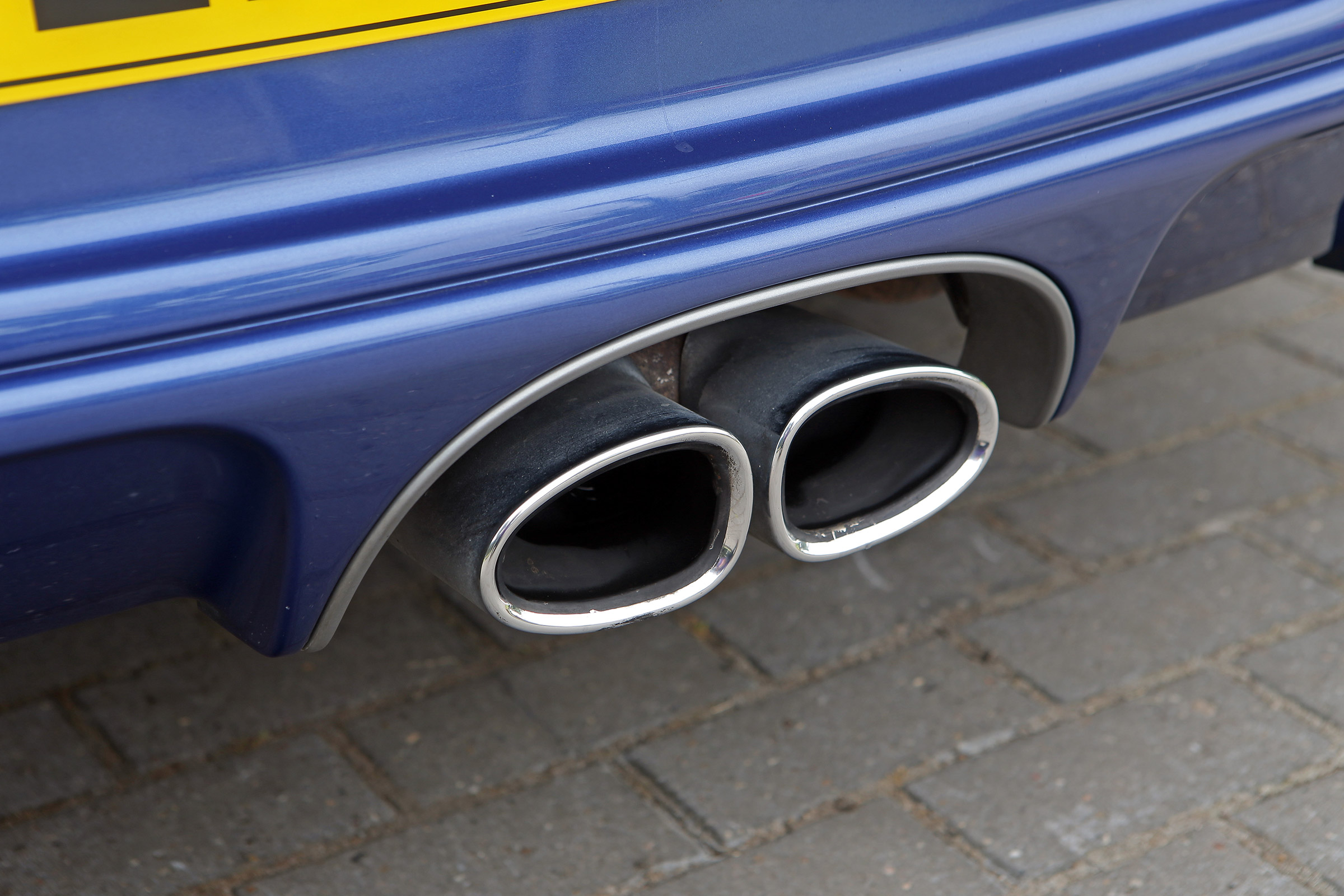 Used Porsche Boxster - exhaust
