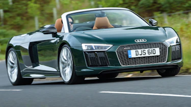 Audi R8 Spyder V10 plus - static front