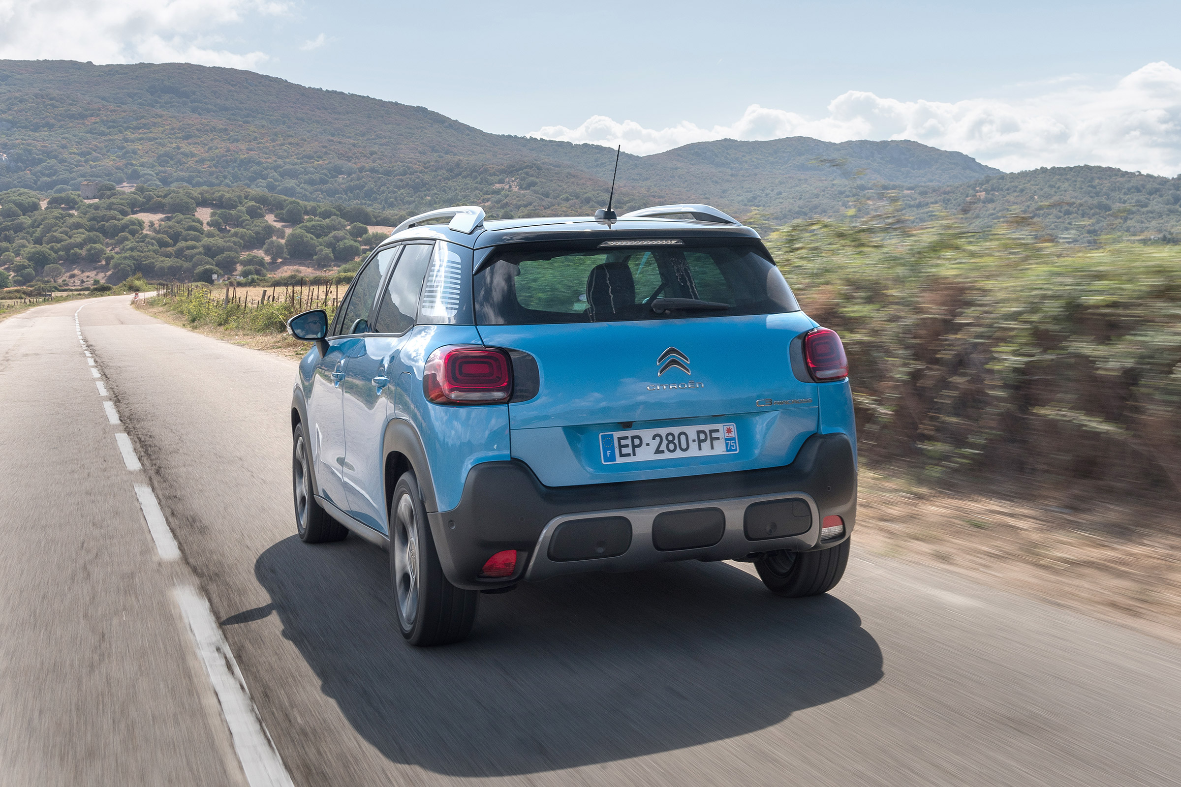 Citroen C3 Aircross - rear