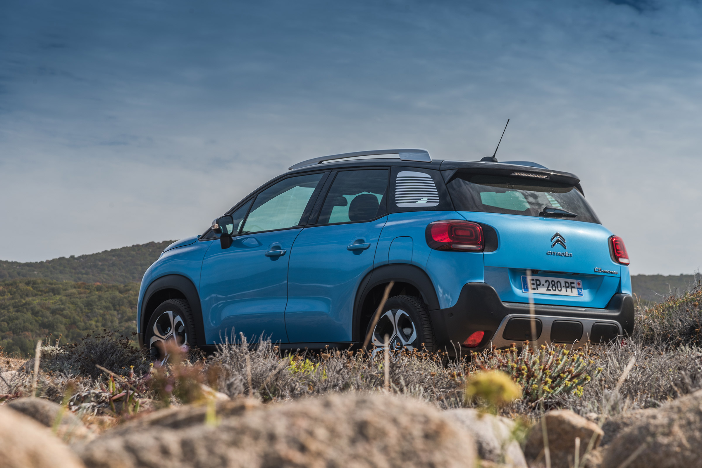 Citroen C3 Aircross - rear off-road static